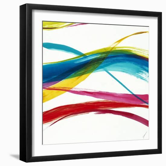 Neon Currents III-Liz Jardine-Framed Art Print