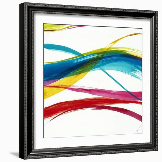 Neon Currents III-Liz Jardine-Framed Art Print