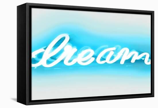 Neon Dream AW-Hailey Carr-Framed Stretched Canvas