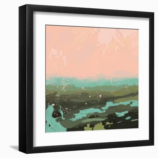 Neon Expanse II-Jacob Green-Framed Art Print