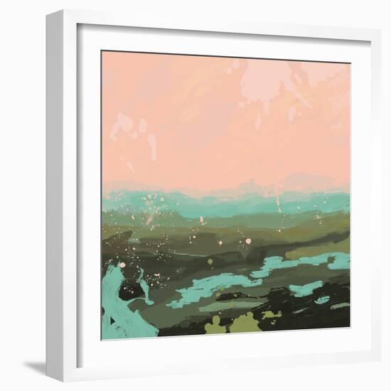 Neon Expanse II-Jacob Green-Framed Art Print