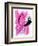 Neon Flamingos I-Jennifer Paxton Parker-Framed Art Print