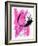 Neon Flamingos I-Jennifer Paxton Parker-Framed Art Print