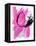 Neon Flamingos I-Jennifer Paxton Parker-Framed Stretched Canvas