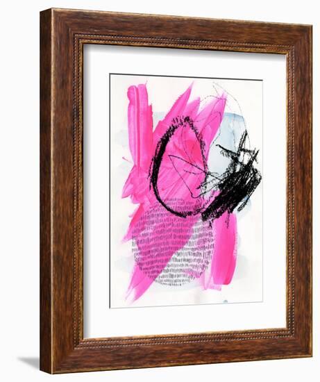 Neon Flamingos I-Jennifer Paxton Parker-Framed Premium Giclee Print