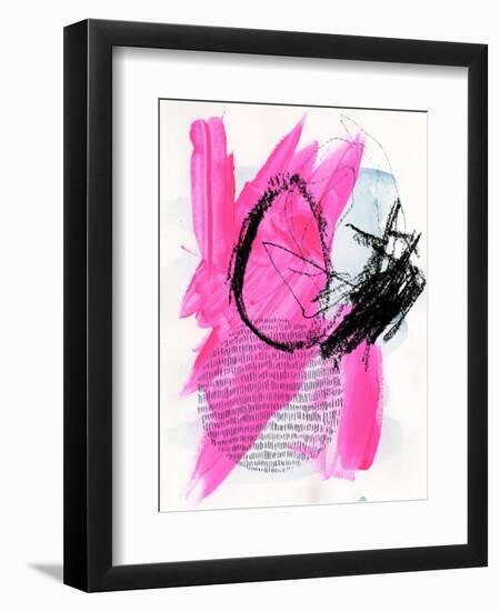 Neon Flamingos I-Jennifer Paxton Parker-Framed Premium Giclee Print