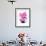 Neon Flamingos II-Jennifer Paxton Parker-Framed Art Print displayed on a wall