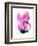 Neon Flamingos II-Jennifer Paxton Parker-Framed Art Print