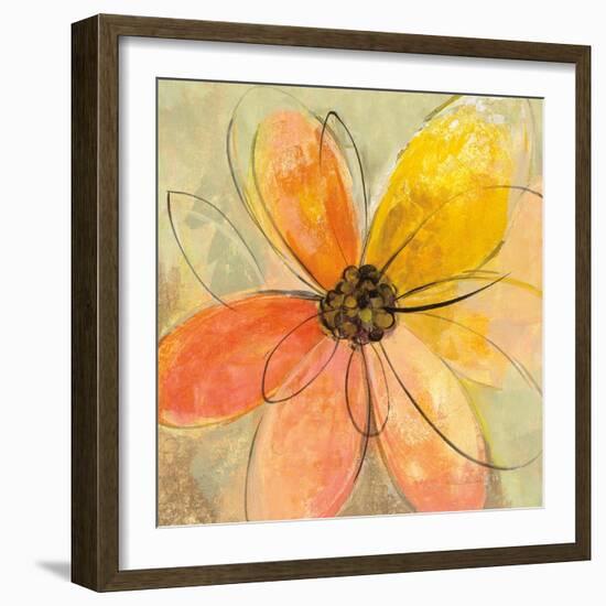 Neon Floral II-Silvia Vassileva-Framed Art Print