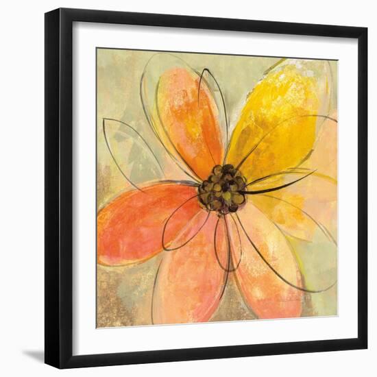 Neon Floral II-Silvia Vassileva-Framed Art Print