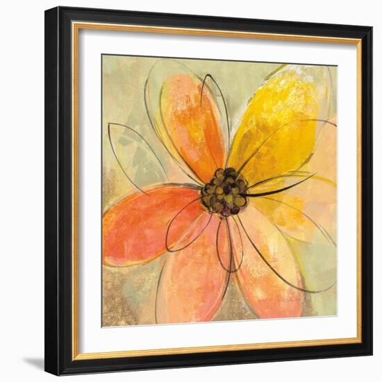 Neon Floral II-Silvia Vassileva-Framed Art Print