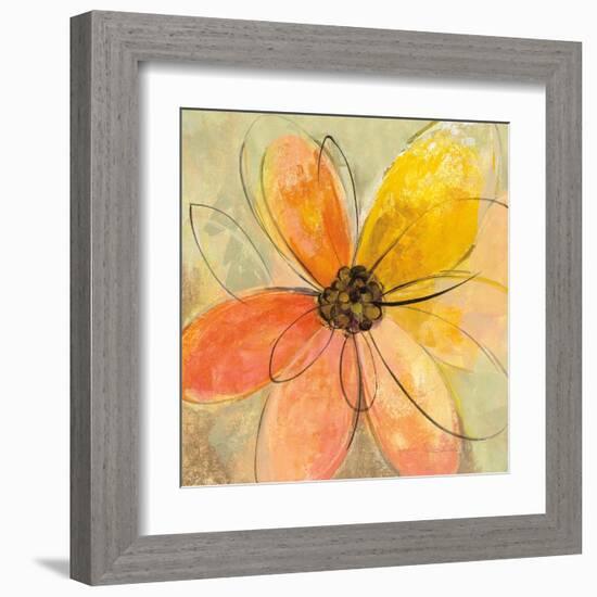 Neon Floral II-Silvia Vassileva-Framed Art Print