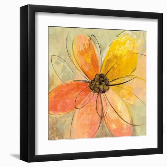 Neon Floral II-Silvia Vassileva-Framed Art Print