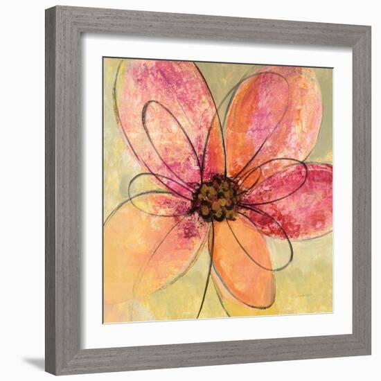 Neon Floral III-Silvia Vassileva-Framed Art Print