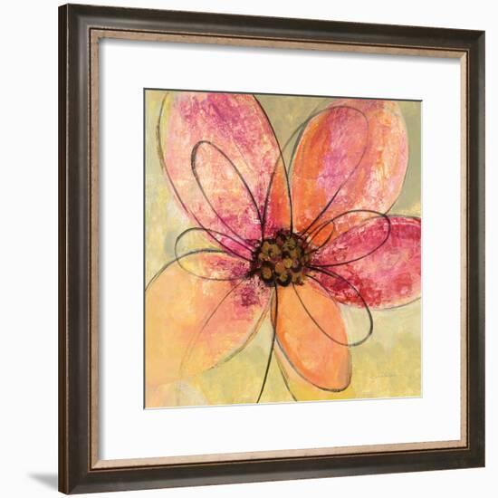 Neon Floral III-Silvia Vassileva-Framed Art Print