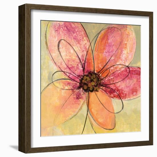 Neon Floral III-Silvia Vassileva-Framed Art Print