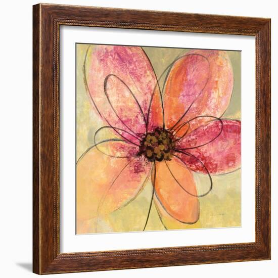 Neon Floral III-Silvia Vassileva-Framed Art Print