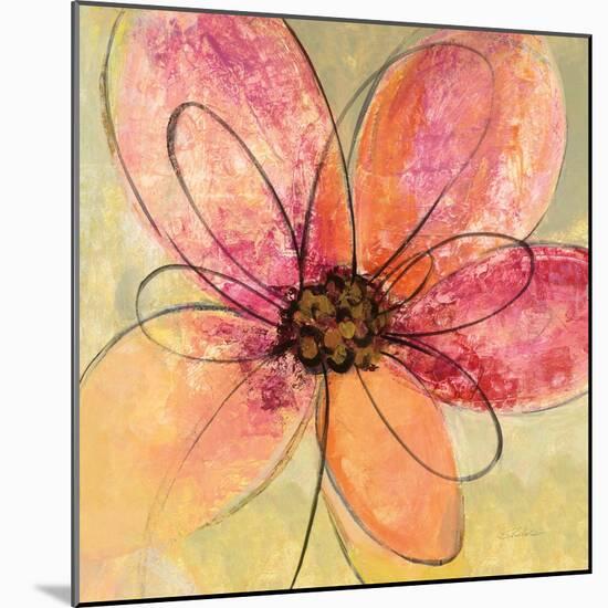 Neon Floral III-Silvia Vassileva-Mounted Art Print