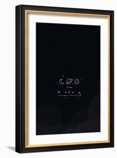 Neon Galaxy-Xuan Thai-Framed Giclee Print