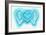 Neon Heart Wings AW-Hailey Carr-Framed Art Print