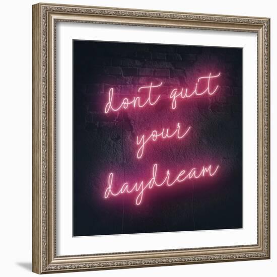 Neon Inspo III-Victoria Borges-Framed Premium Giclee Print