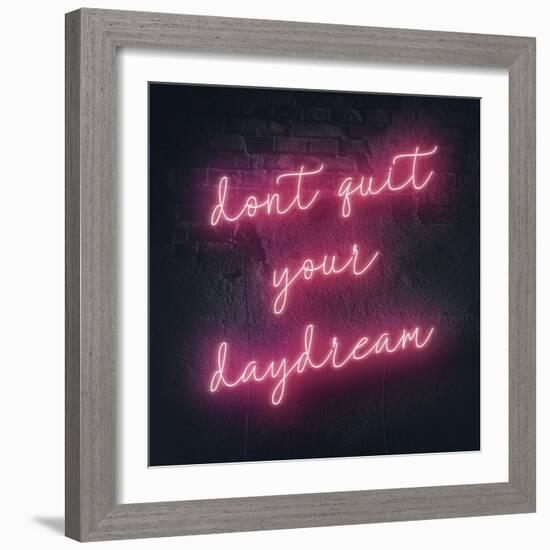 Neon Inspo III-Victoria Borges-Framed Premium Giclee Print