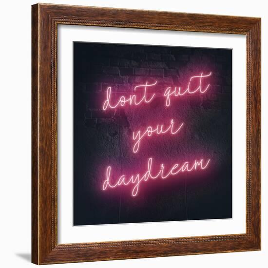 Neon Inspo III-Victoria Borges-Framed Premium Giclee Print