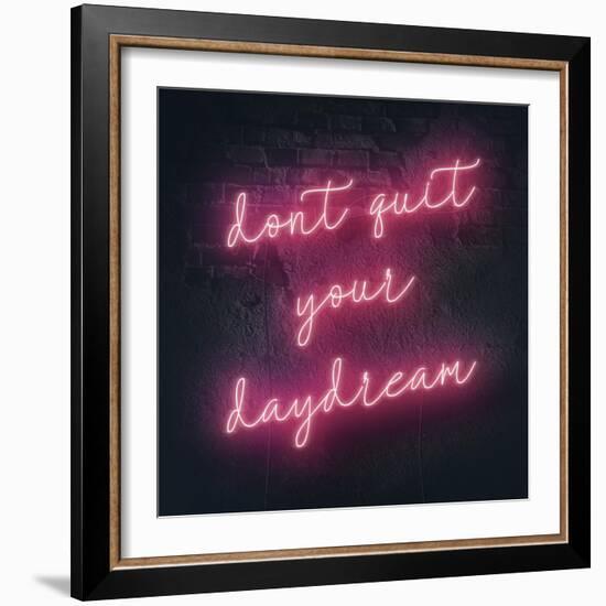 Neon Inspo III-Victoria Borges-Framed Premium Giclee Print