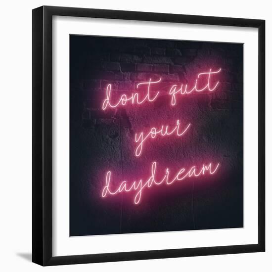 Neon Inspo III-Victoria Borges-Framed Premium Giclee Print