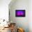 Neon light frame glowing in rocks. Energy square, show-Michal Bednarek-Framed Stretched Canvas displayed on a wall