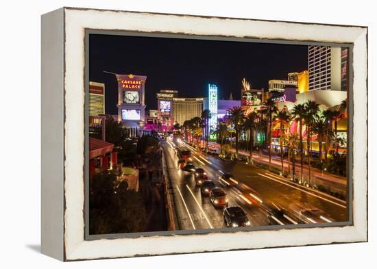 Neon Lights-Eleanor Scriven-Framed Premier Image Canvas