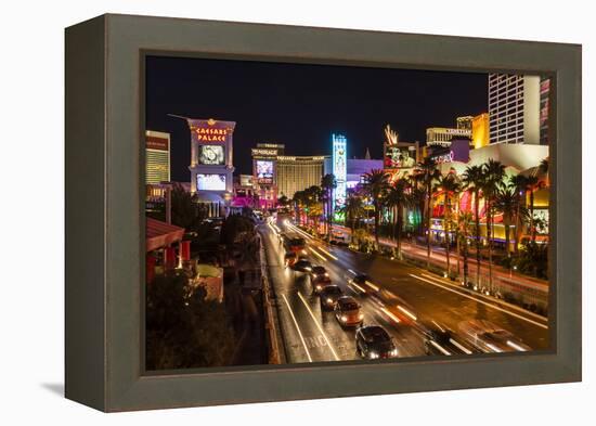 Neon Lights-Eleanor Scriven-Framed Premier Image Canvas