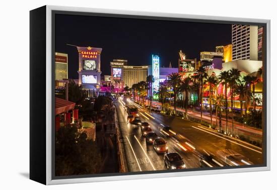 Neon Lights-Eleanor Scriven-Framed Premier Image Canvas