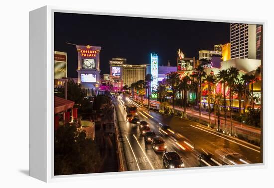 Neon Lights-Eleanor Scriven-Framed Premier Image Canvas