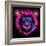 Neon Lion-null-Framed Premium Giclee Print