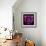 Neon Lion-null-Framed Premium Giclee Print displayed on a wall