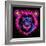 Neon Lion-null-Framed Premium Giclee Print