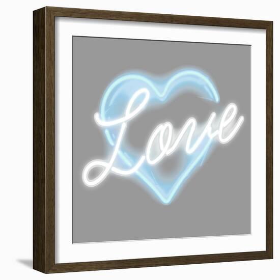 Neon Love AW-Hailey Carr-Framed Art Print