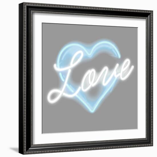 Neon Love AW-Hailey Carr-Framed Art Print