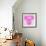 Neon Love Heart PW-Hailey Carr-Framed Art Print displayed on a wall