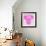 Neon Love Heart PW-Hailey Carr-Framed Art Print displayed on a wall