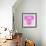 Neon Love Heart PW-Hailey Carr-Framed Art Print displayed on a wall