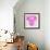 Neon Love Heart PW-Hailey Carr-Framed Art Print displayed on a wall