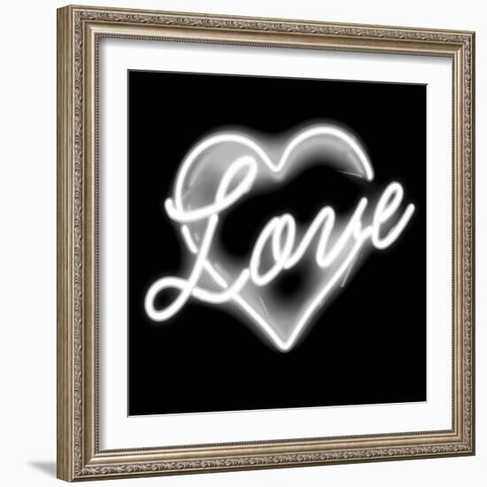 Neon Love WB-Hailey Carr-Framed Art Print