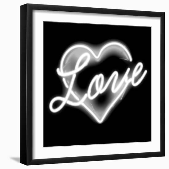 Neon Love WB-Hailey Carr-Framed Art Print