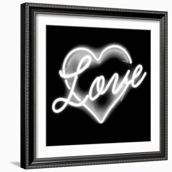 Neon Love WB-Hailey Carr-Framed Art Print