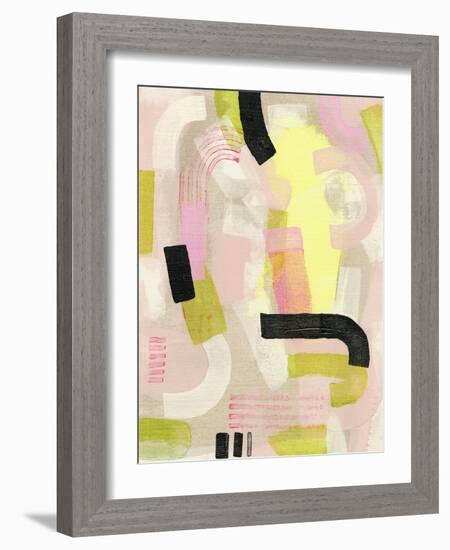 Neon Marks I-Nikki Galapon-Framed Art Print