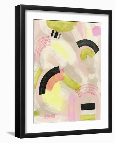 Neon Marks II-Nikki Galapon-Framed Art Print