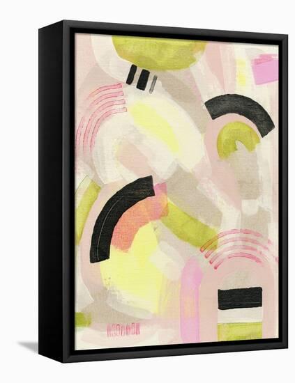 Neon Marks II-Nikki Galapon-Framed Stretched Canvas