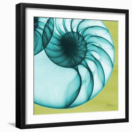 Neon Nautilus-Albert Koetsier-Framed Art Print